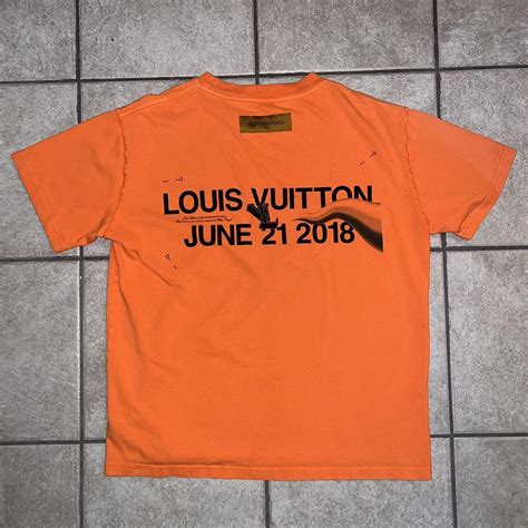 Virgil Abloh x MCA Figures of Speech Louis Vuitton Tee Orange